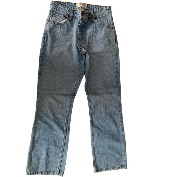 Levis Strauss Womens Size 6 Light Wash Jeans Straight LEg - Picture 2 of 8